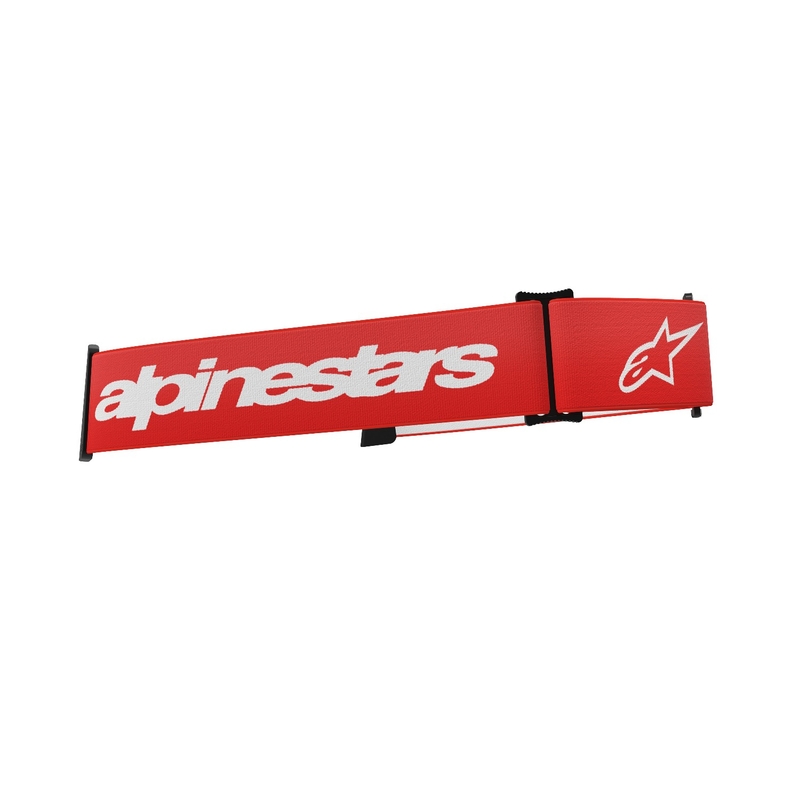 Alpinestars Supertech/Vision 8 trak za očala rdeče-bel