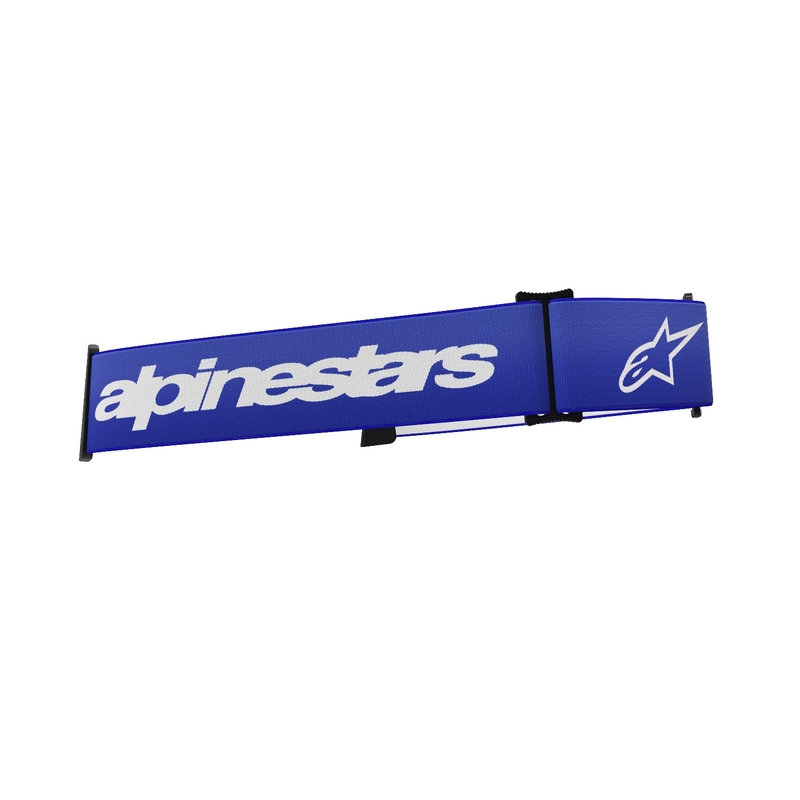 Pašček za očala Alpinestars Supertech/Vision 8 modro-bel