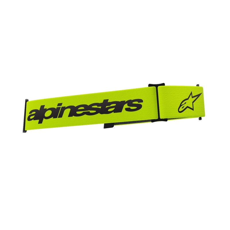 Pašček za očala Alpinestars Supertech/Vision 8 fluo rumeno-črn