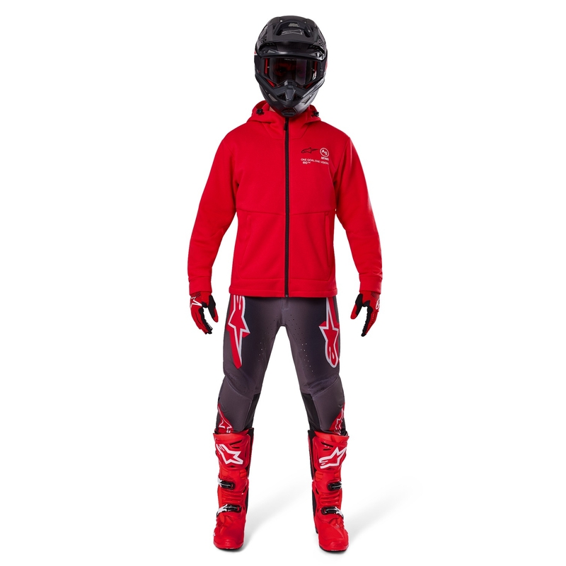 Alpinestars Racer MX Fleece Red