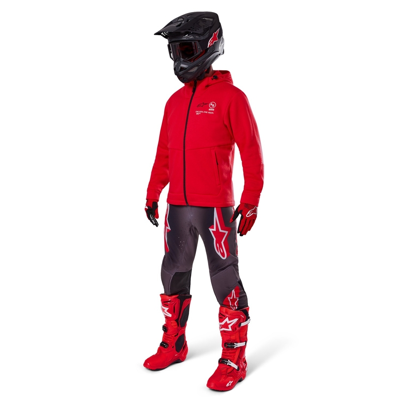 Alpinestars Racer MX Fleece Red