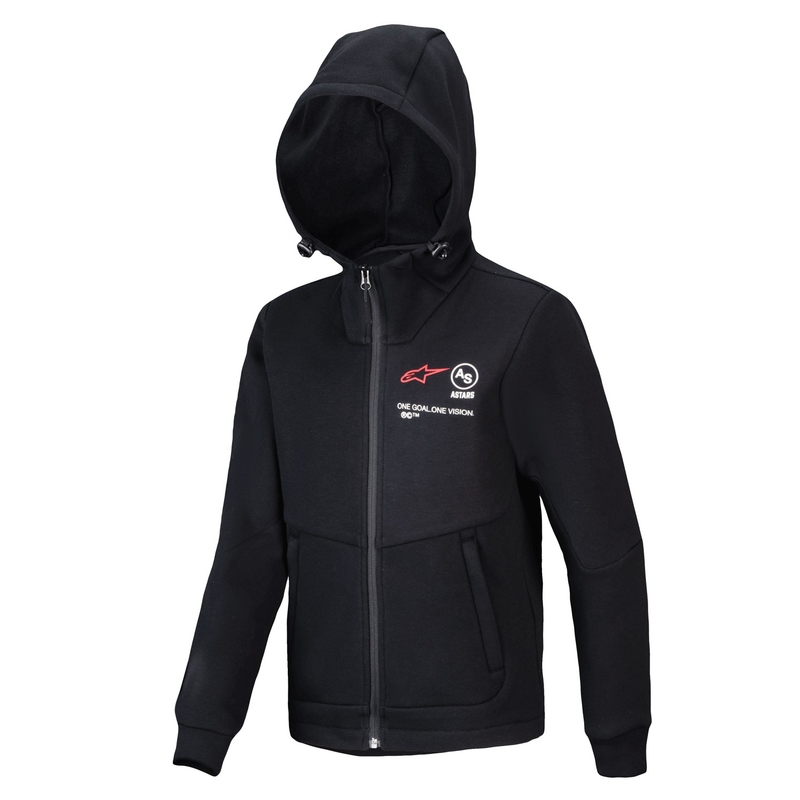 Otroška jopica Alpinestars Racer MX Fleece črna