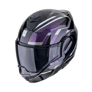 Motoristična čelada na preklop Scorpion EXO-TECH EVO FURIO črna kameleon