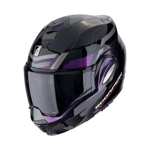 Motoristična čelada na preklop Scorpion EXO-TECH EVO CONQUER mat črna kameleon