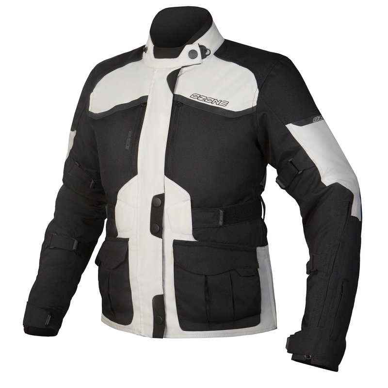 Ženska motoristična jakna Ozone Explorer II Grey and Black razprodaja