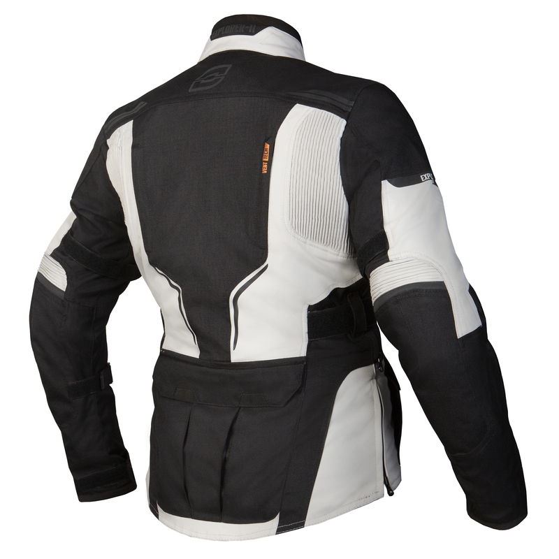 Ženska motoristična jakna Ozone Explorer II Grey and Black razprodaja