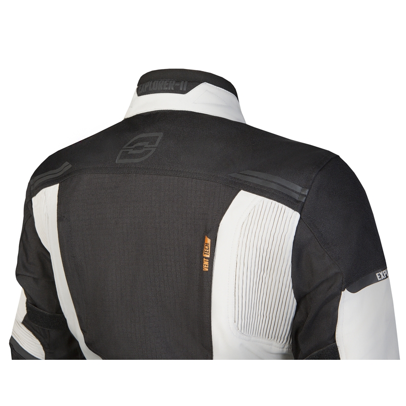 Ženska motoristična jakna Ozone Explorer II Grey and Black razprodaja