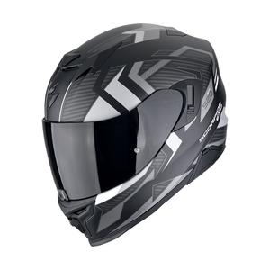 Integralna motoristična čelada Scorpion EXO-520 EVO AIR SENSUS mat črno-srebrna