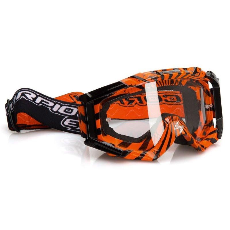 Motokros očala Scorpion E15 oranžno-črna