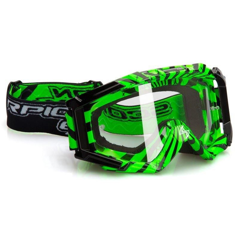 Motokros očala Scorpion E15 fluo zeleno-črna