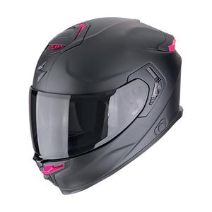 Integralna motoristična čelada Scorpion EXO-GT SP Air SOLID mat črno-roza