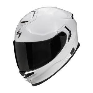 Integralna motoristična čelada Scorpion EXO-GT SP Air SOLID biserno bela