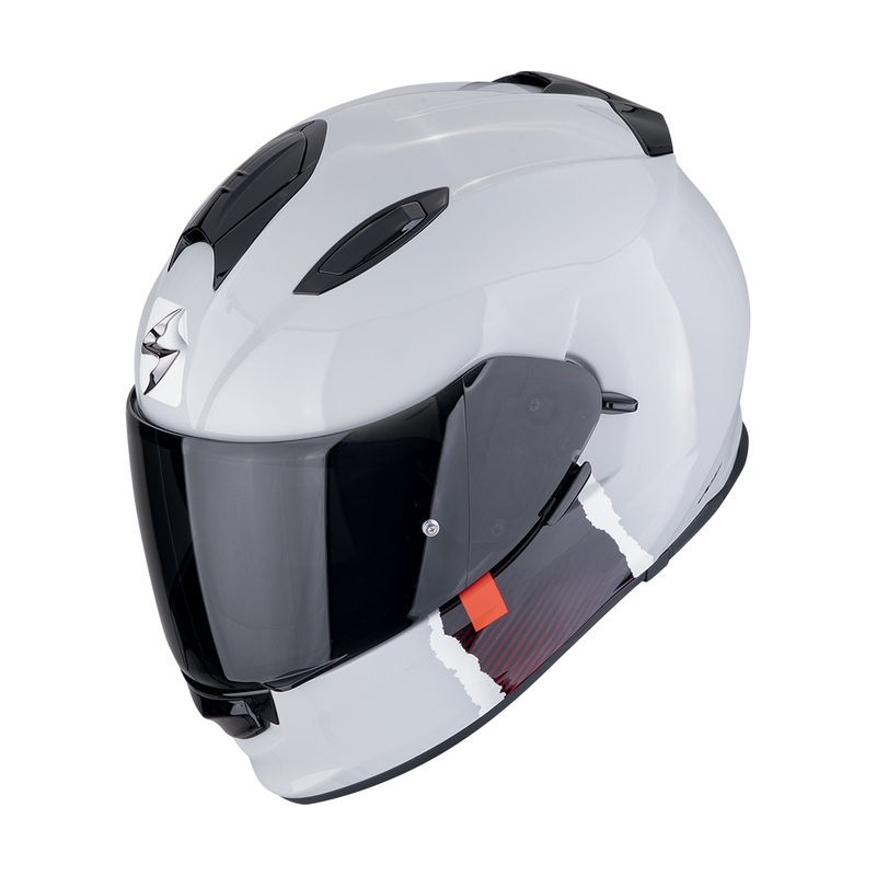 Scorpion EXO-491 CODE celoobrazna motoristična čelada sivo-rdeča razprodaja