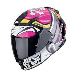 Integralna motoristična čelada Scorpion EXO-491 PIRATE pink