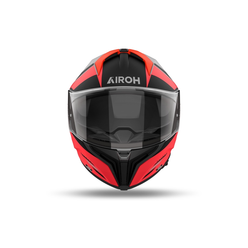 Airoh MATRYX Thron integralna motoristična čelada mat oranžna