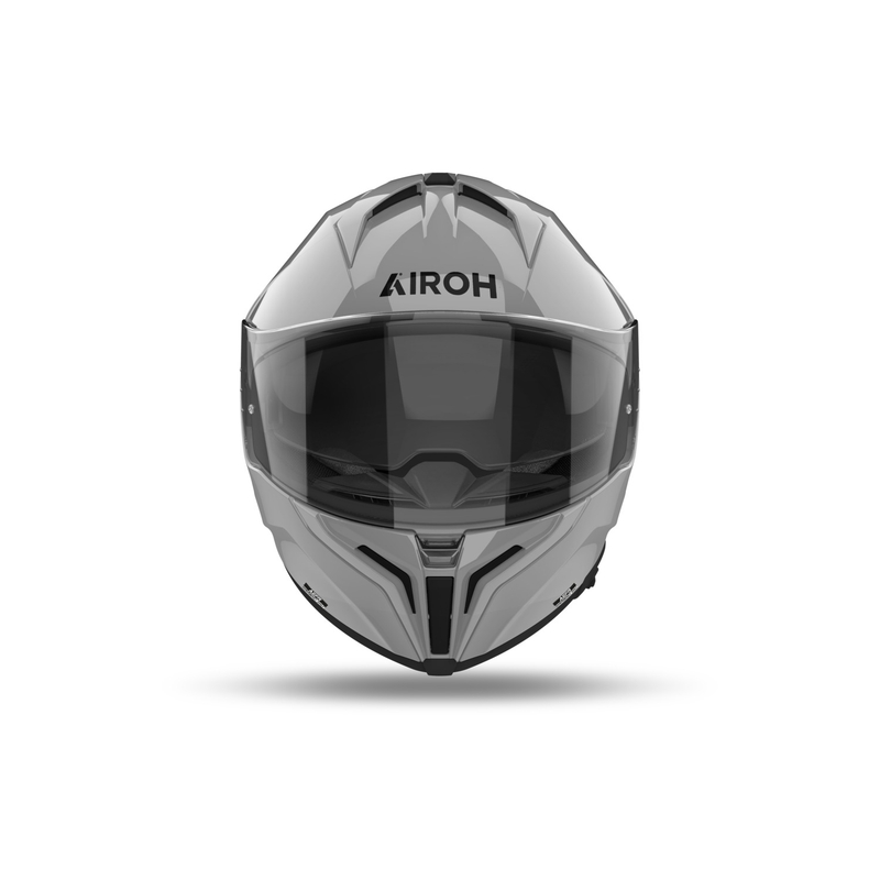 Integralna motoristična čelada Airoh MATRYX Barva svetlo siva