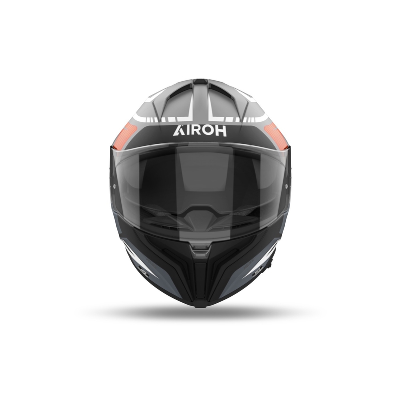 Integralna motoristična čelada Airoh MATRYX Rider mat rdeča
