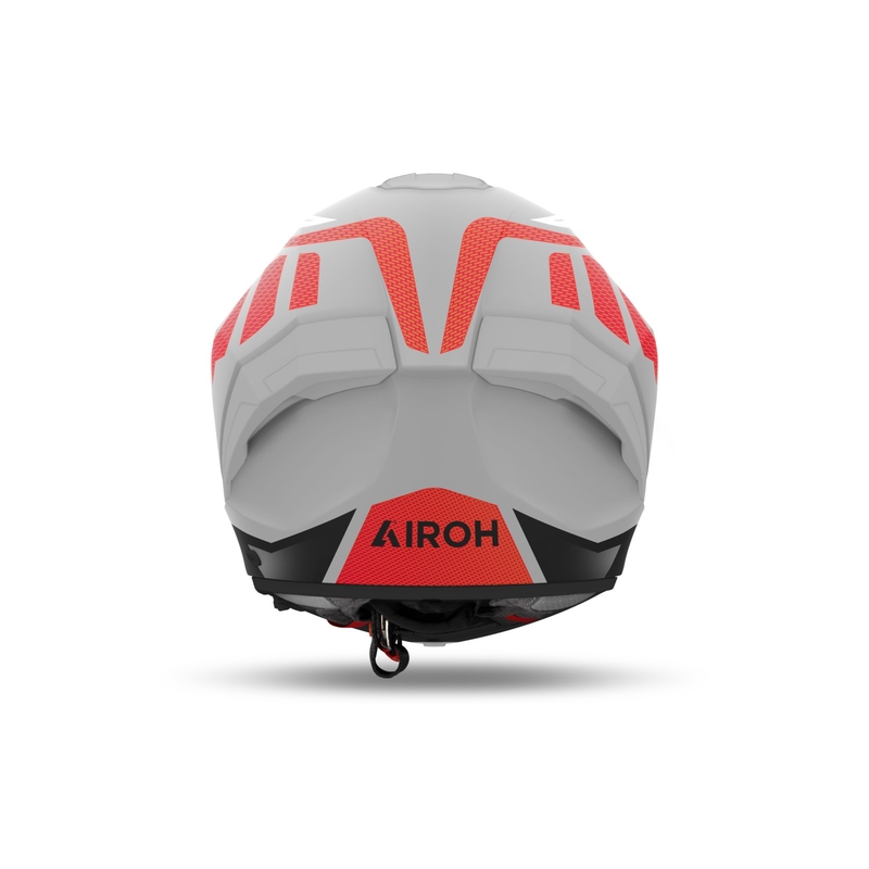 Integralna motoristična čelada Airoh MATRYX Rider mat rdeča