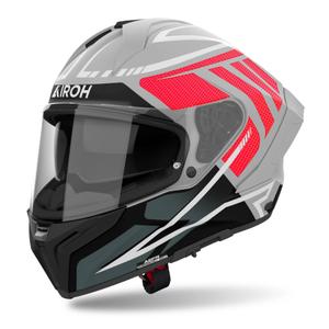 Integralna motoristična čelada Airoh MATRYX Rider mat rdeča