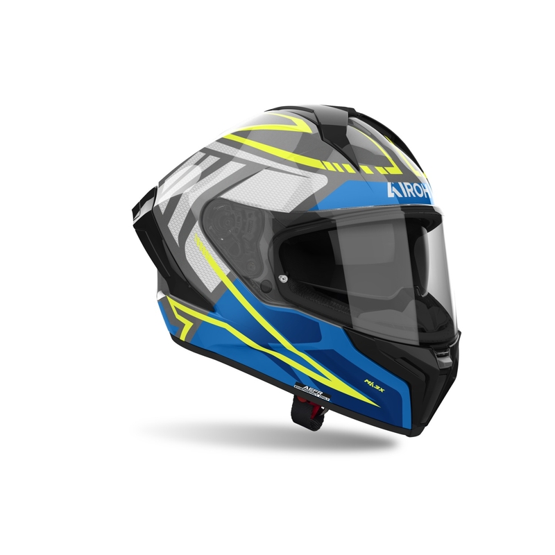 Integralna motoristična čelada Airoh MATRYX Rider glossy blue
