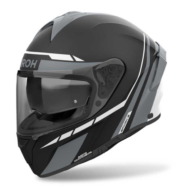 Integralna motoristična čelada Airoh SPARK 2 Spinner mat siva