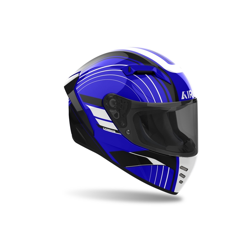 Integrirana motoristična čelada Airoh CONNOR Achieve glossy blue