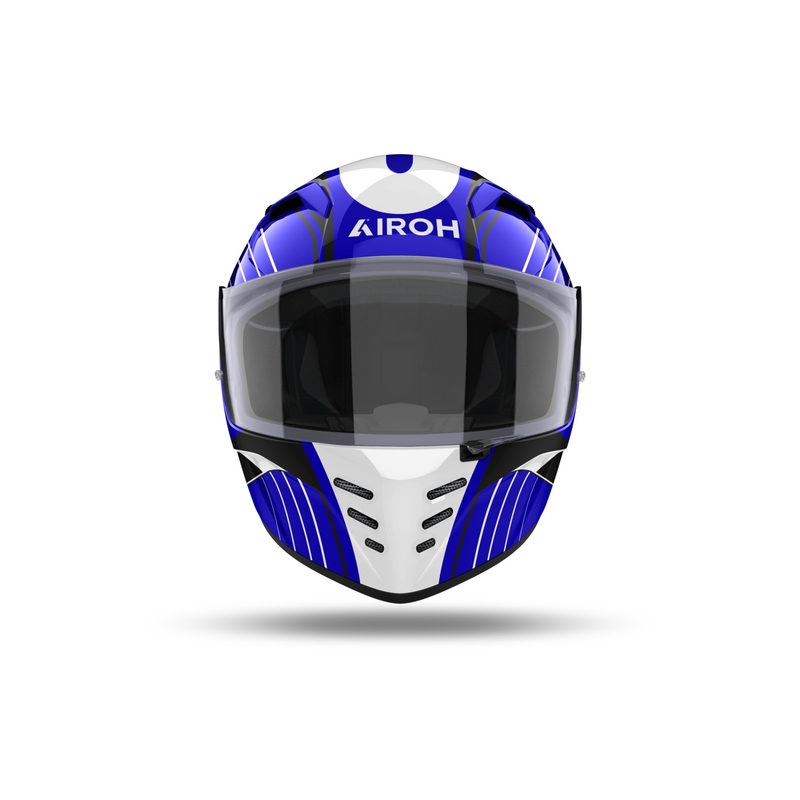 Integrirana motoristična čelada Airoh CONNOR Achieve glossy blue