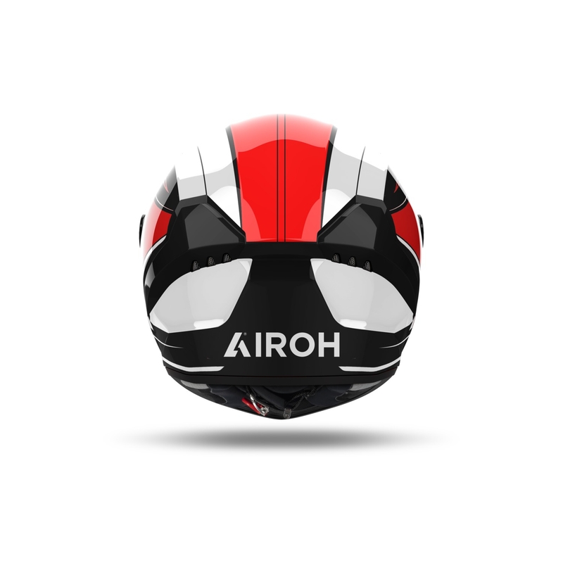 Integrirana motoristična čelada Airoh CONNOR Dunk glossy red