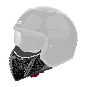 Ščitnik za brado za čelade Airoh J110 Paesly glossy black