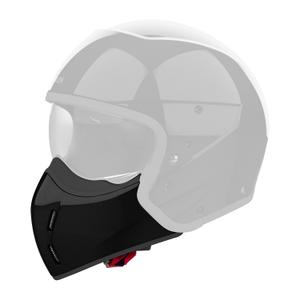 Ščitnik za brado za čelado Airoh J110 Color glossy black