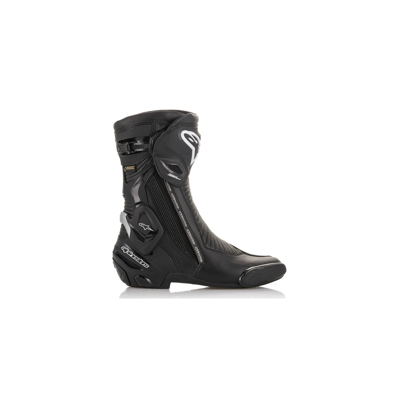 Motoristični škornji Alpinestars SMX Plus 2 Gore-Tex črno-srebrni