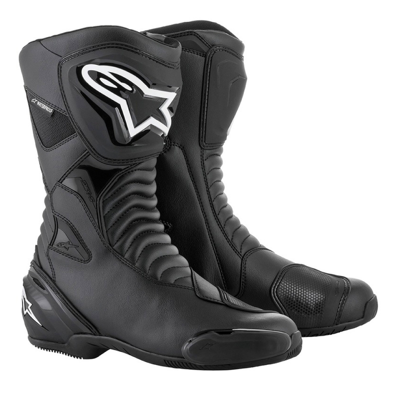 Vodoodporni motoristični škornji Alpinestars SMX-S črni