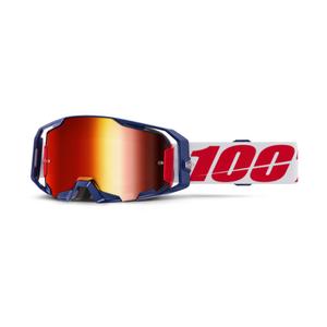 Motokros očala 100% ARmatic Mach Z z rdečim pleksi steklom