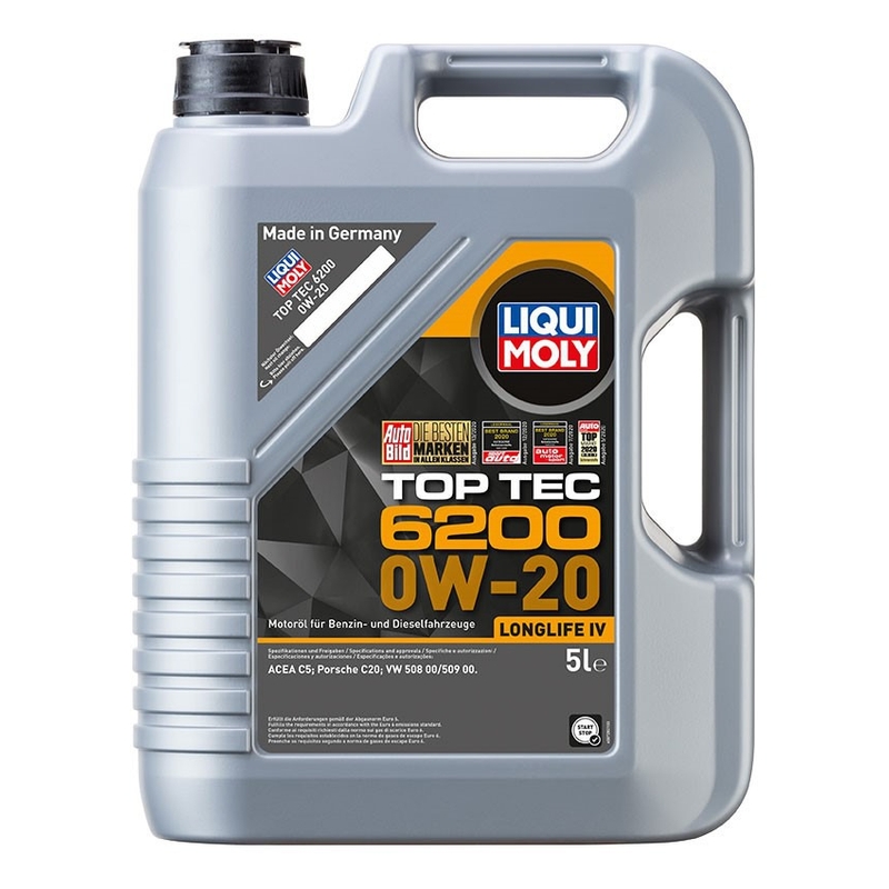 Sintetično motorno olje LIQUI MOLY Top Tec 6200 0W-20 5 l