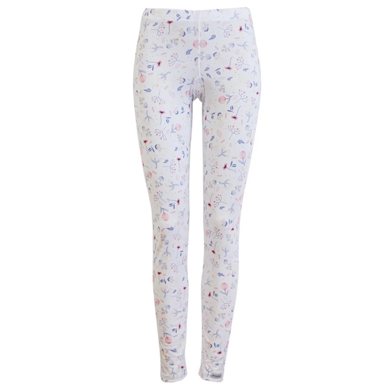 Žensko termo perilo nanosilver® Bloom belo