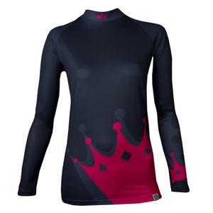 Ženska termo majica nanosilver® Princess temno siva