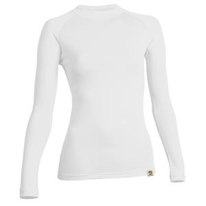 Ženska termo majica nanosilver® Raglan bela - dolgi rokavi