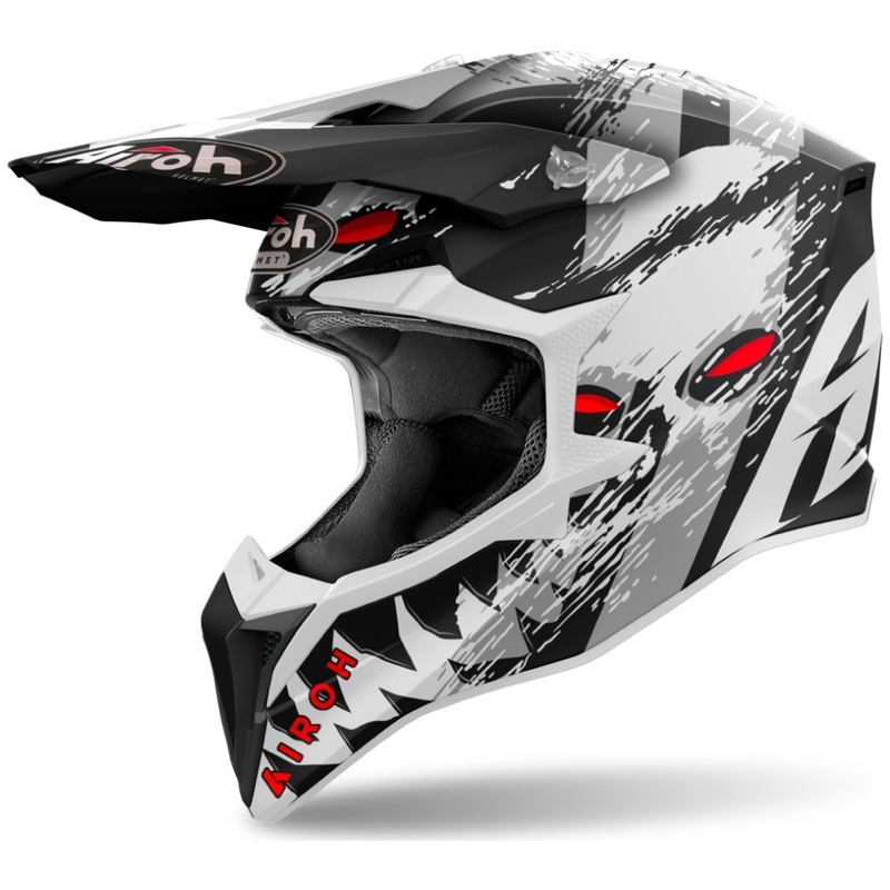 Airoh Wraaap Demon 2024 motokros čelada Matt