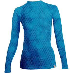 Ženska termo majica nanosilver® Plastic svetlo modra