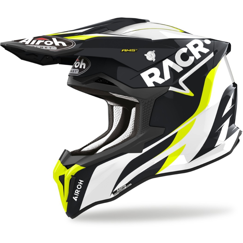 Motokros čelada Airoh Strycker Racr 2024 glossy razprodaja