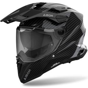 Enduro čelada Airoh Commander 2 Carbon 2024 sijajna