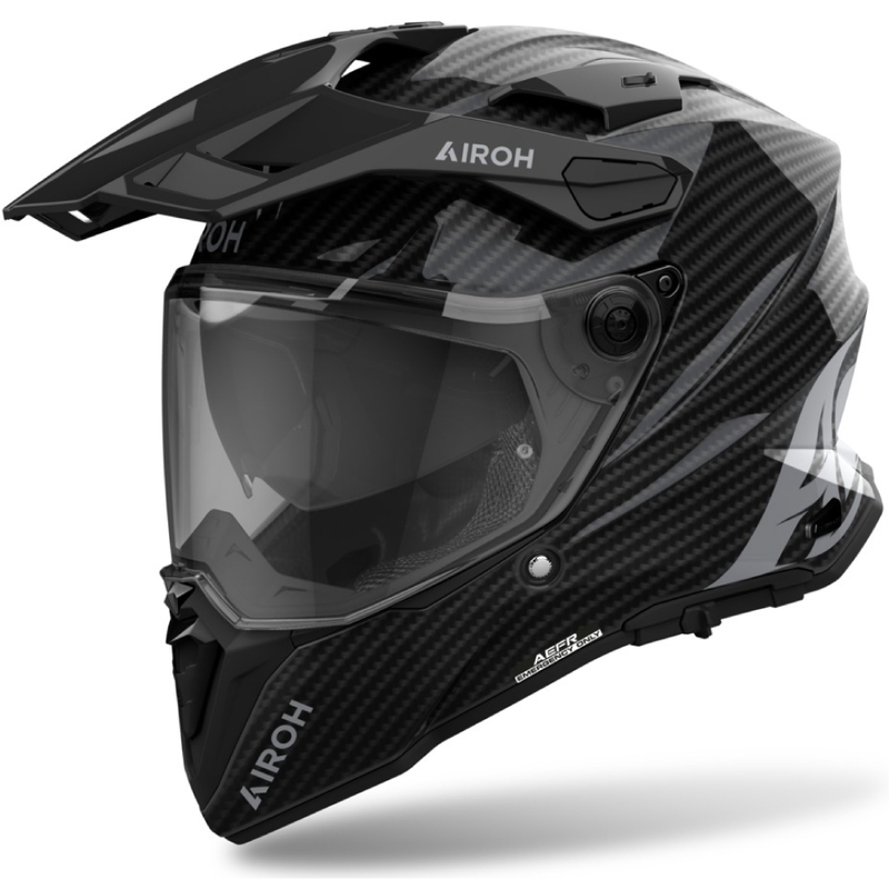Čelada Airoh Commander 2 Carbon Enduro črne barve