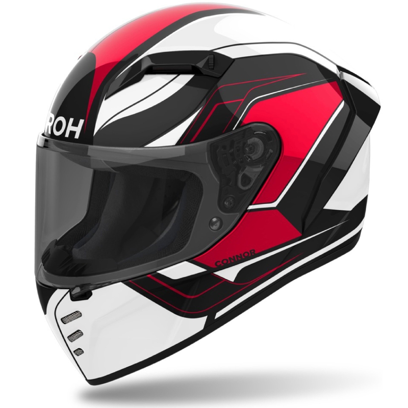 Integrirana motoristična čelada Airoh CONNOR Dunk glossy red