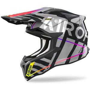 Airoh Strycker Brave 2024 Motocross čelada Glossy Grey razprodaja