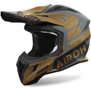 Motokros čelada Airoh Aviator Ace 2 Sake 2024 Matte Gold