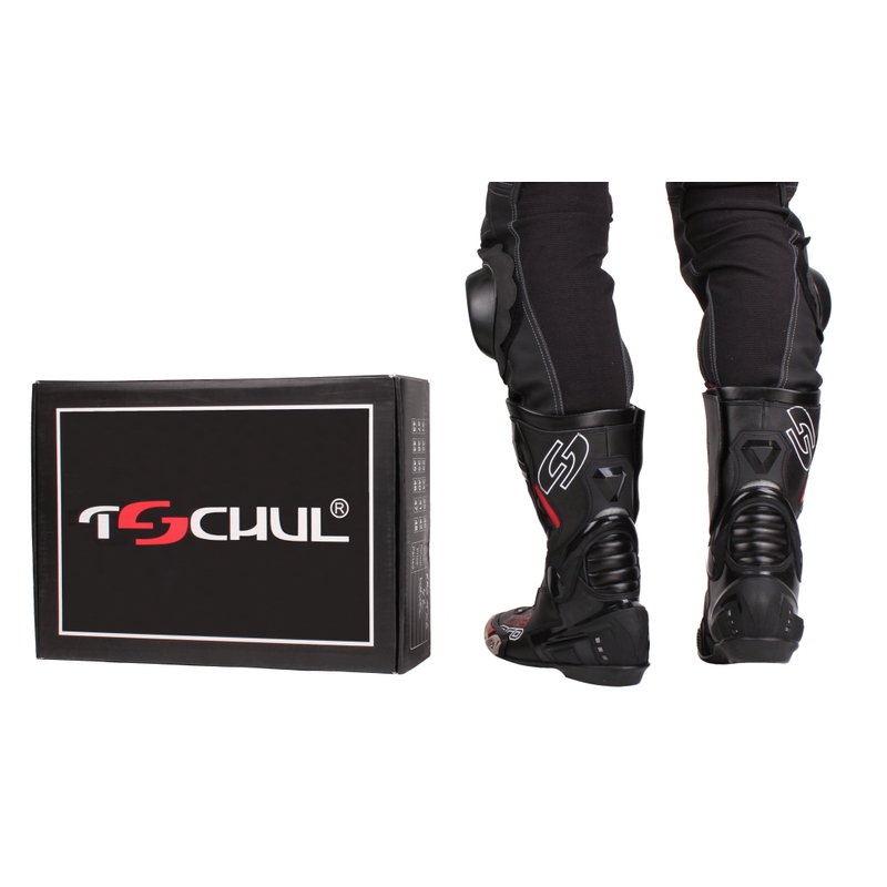 Tschul TX6-Pro Black Motorcycle Boots razprodaja