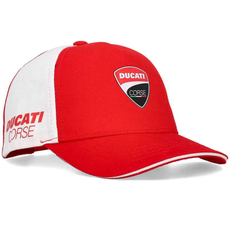 Ducati rdeče-bela otroška kapa snapback