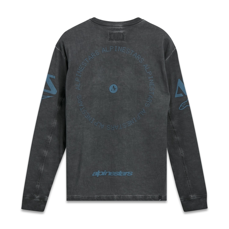 Pletena majica z dolgimi rokavi Alpinestars Nook, temno siva