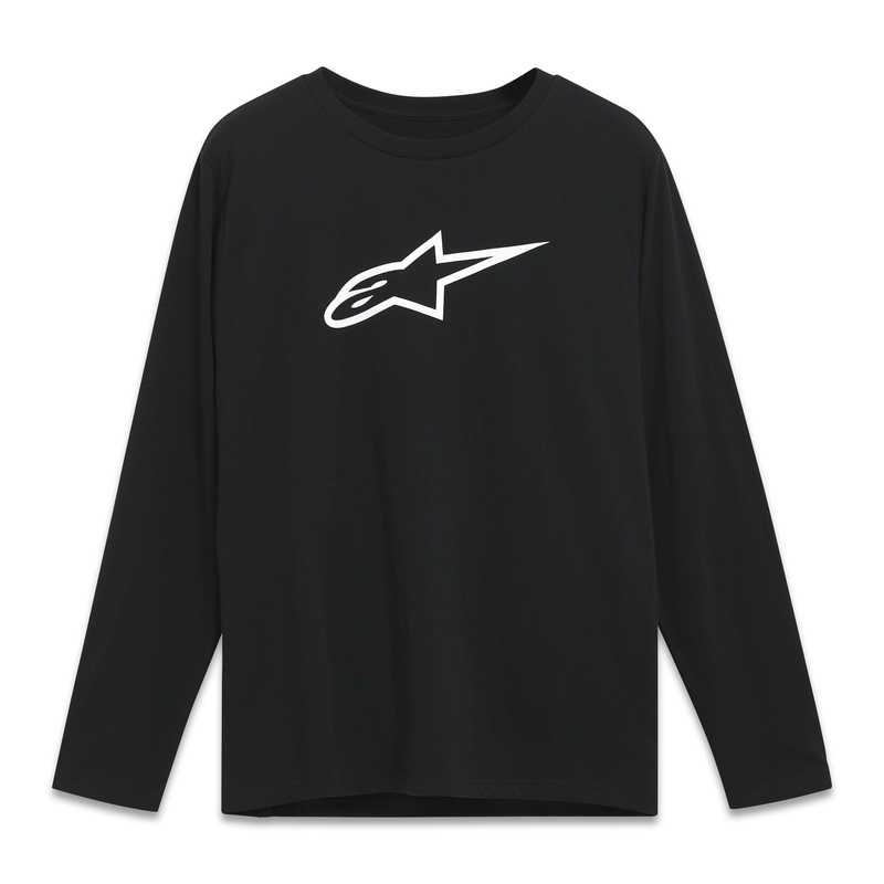 Črna majica z dolgimi rokavi Alpinestars Backhand CSF