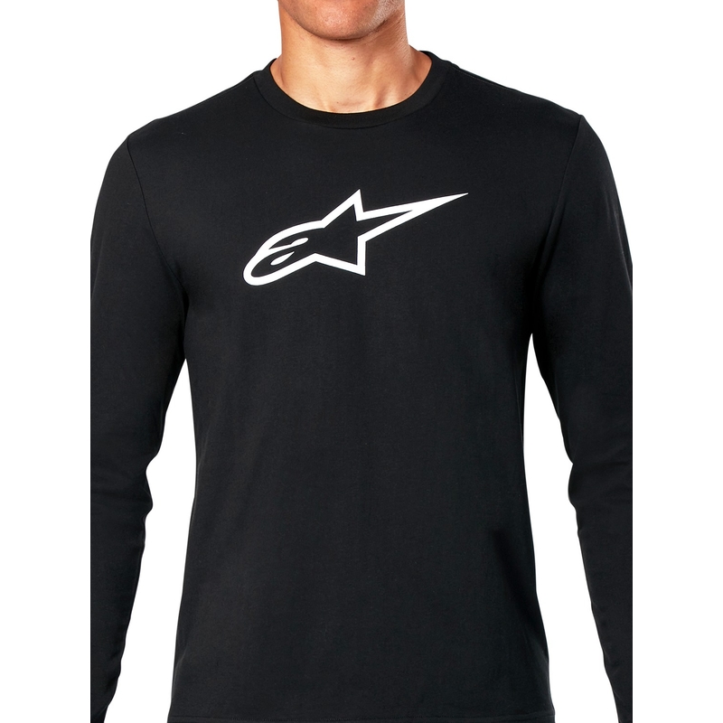 Črna majica z dolgimi rokavi Alpinestars Backhand CSF